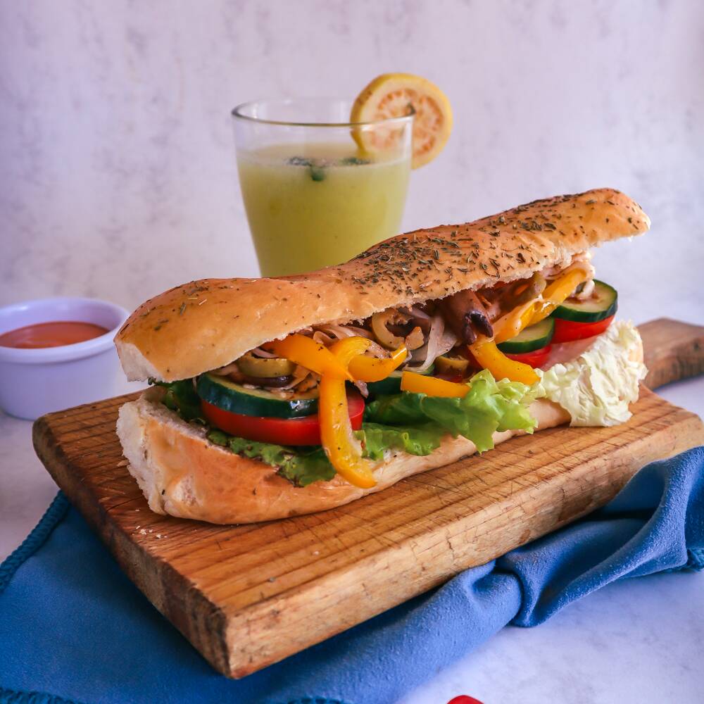 Baguette Vegetariano Clásico