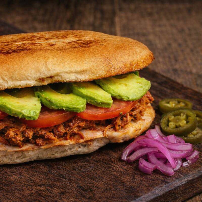 Torta Cochinita Pibil