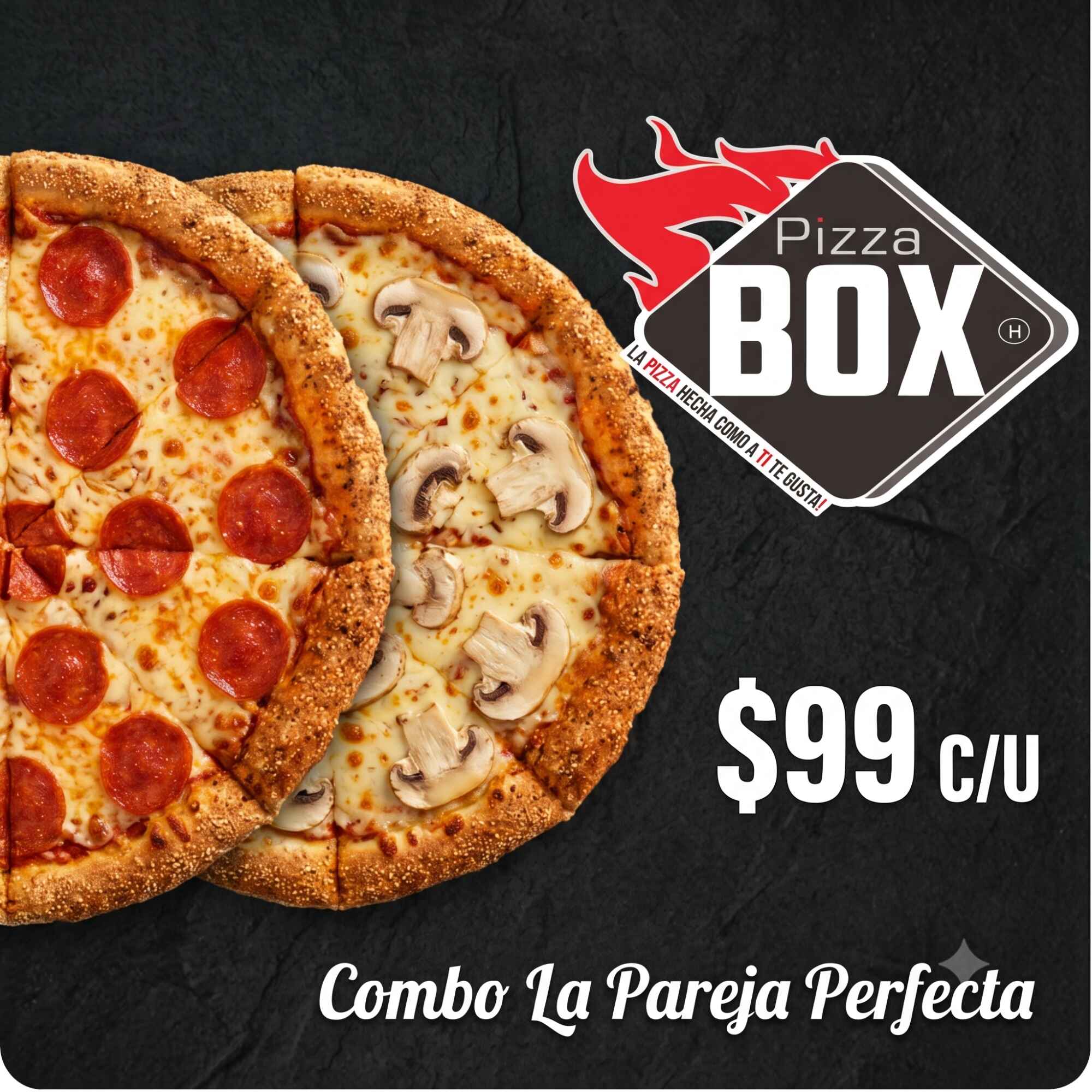 combo la pareja perfecta "compra 2 por $99 c/u"
