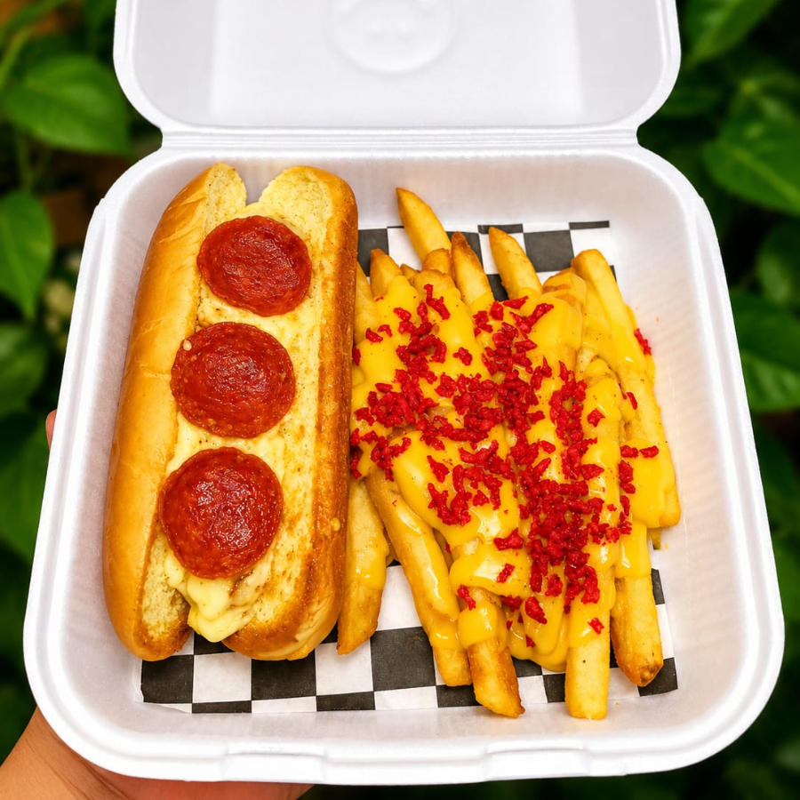 Pizzadog con Papas