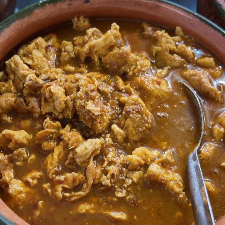 Tacos de Salsa de Huevo
