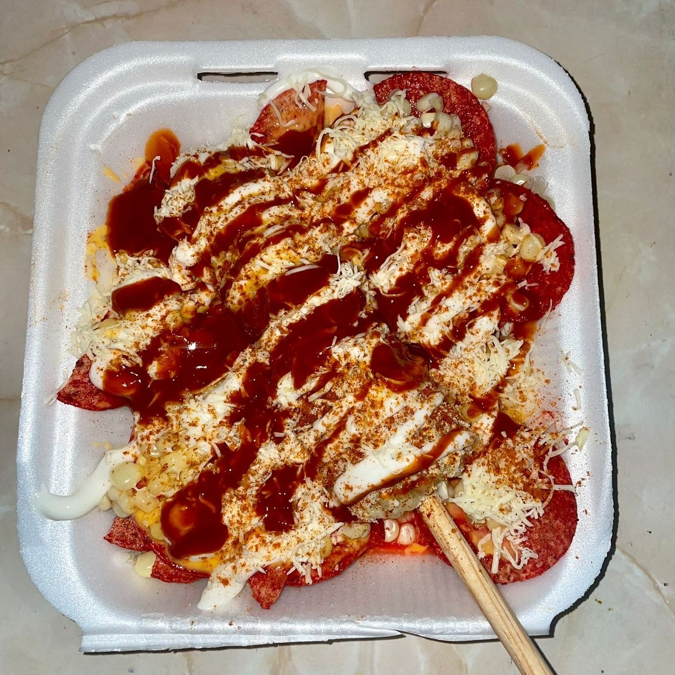 Elote Entero Chorreado