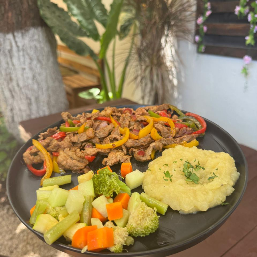 Fajitas De Sirloin Bajas En Grasa