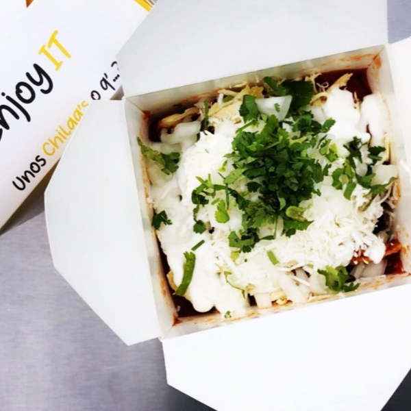 Chilaquiles con Pollo