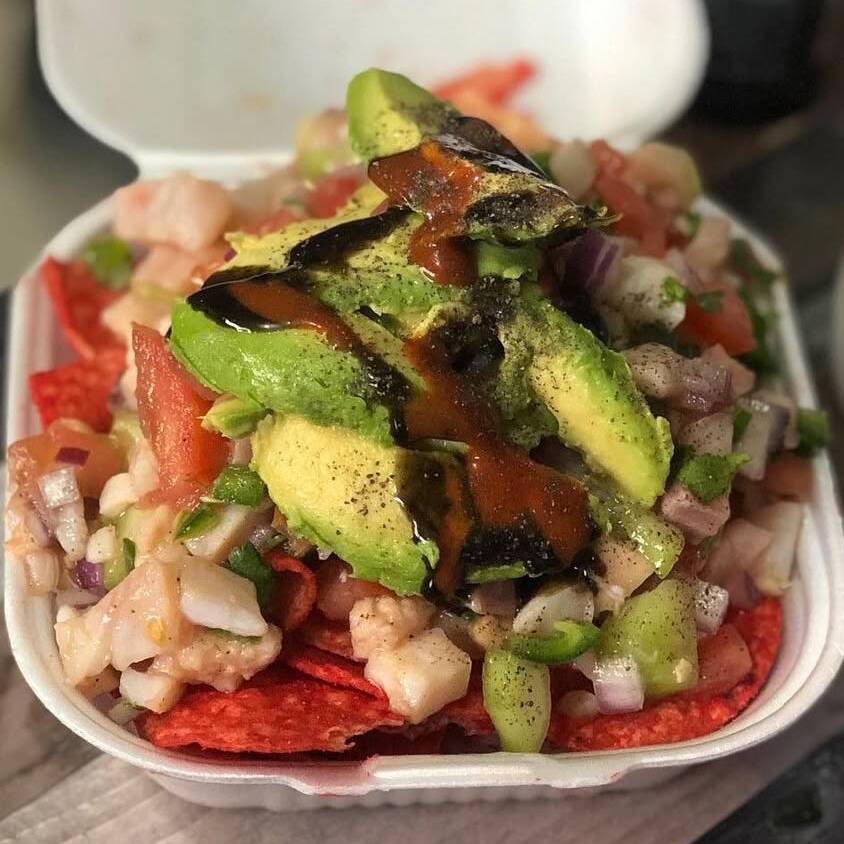 Tosticeviche de Pescado