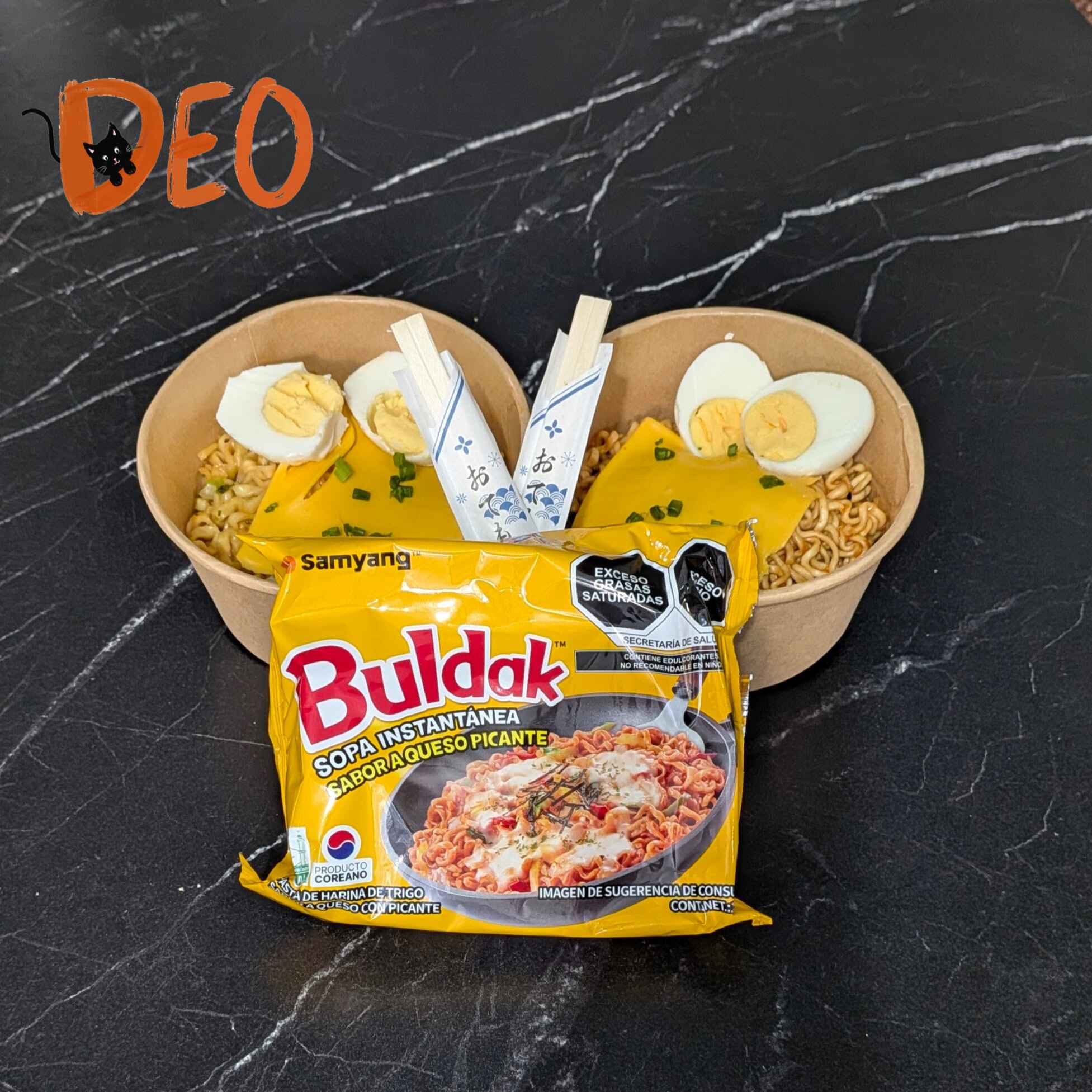 2 Buldak de Queso