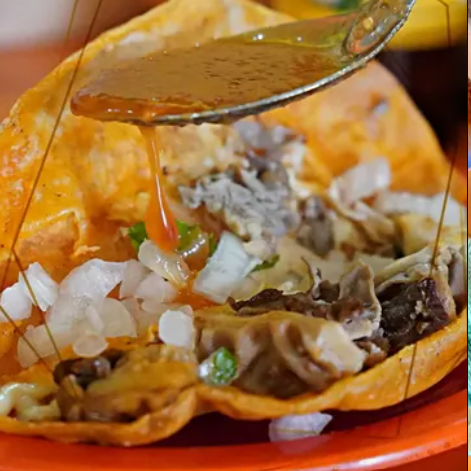 Taco de Cuajo o Birria