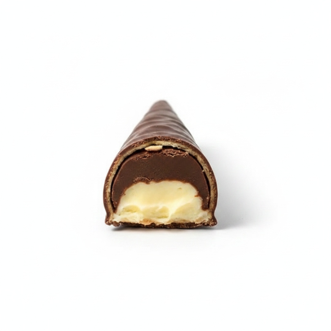 Cone trufado com recheio de brigadeiro de ninho