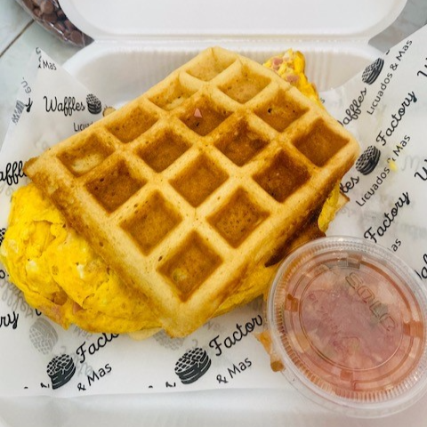 waffle salado Keto
