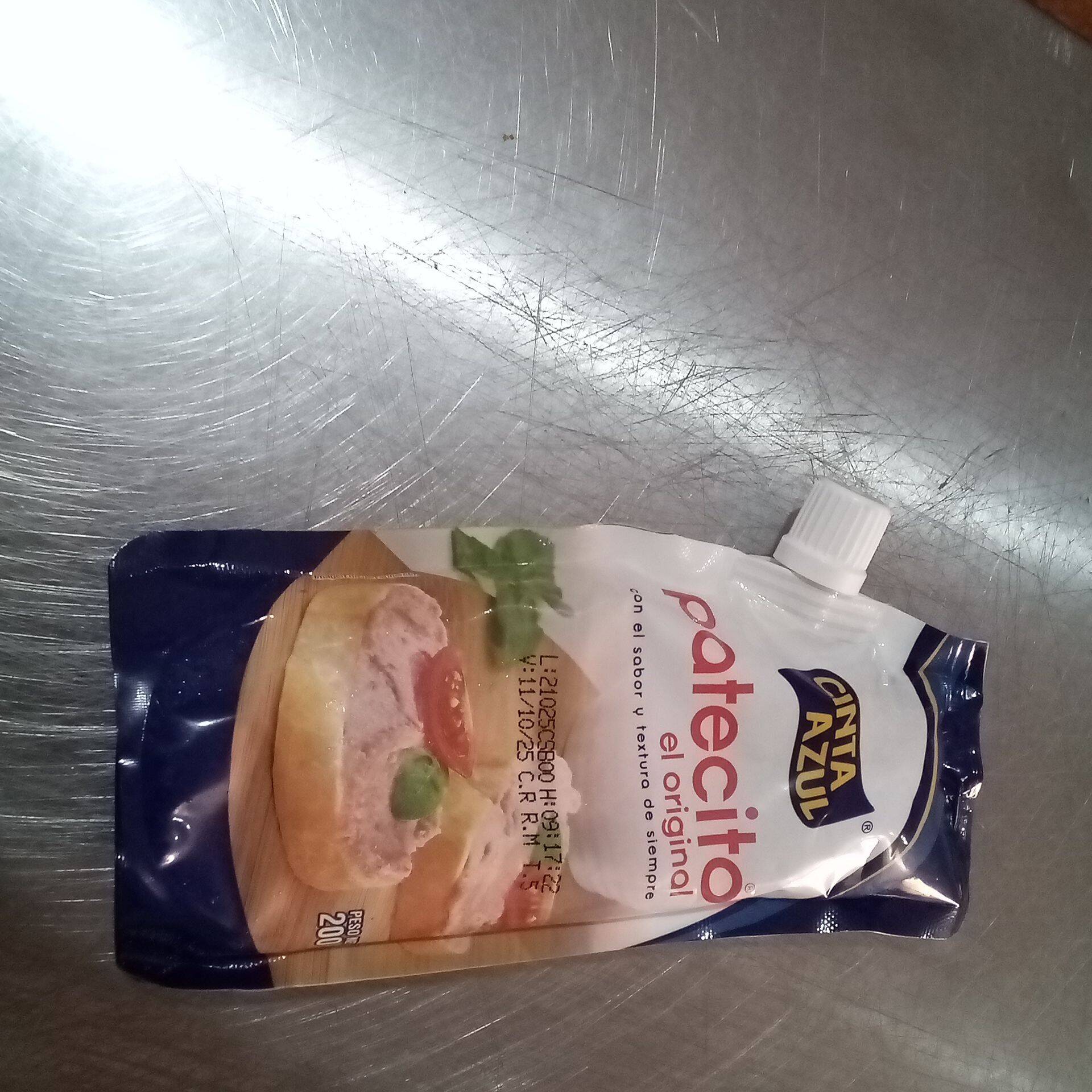 Patecito cinta azul 200g