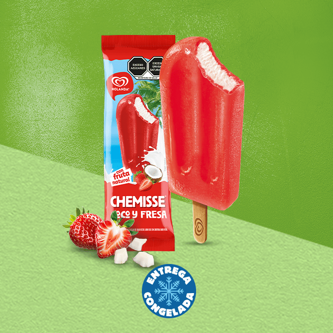 Chemisse Fresa Coco (2 Pzas)