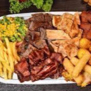 picadita mixta especial con papas rusticas