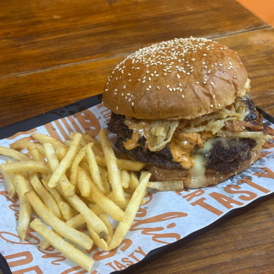 Hamburguesa la Chispy Onion