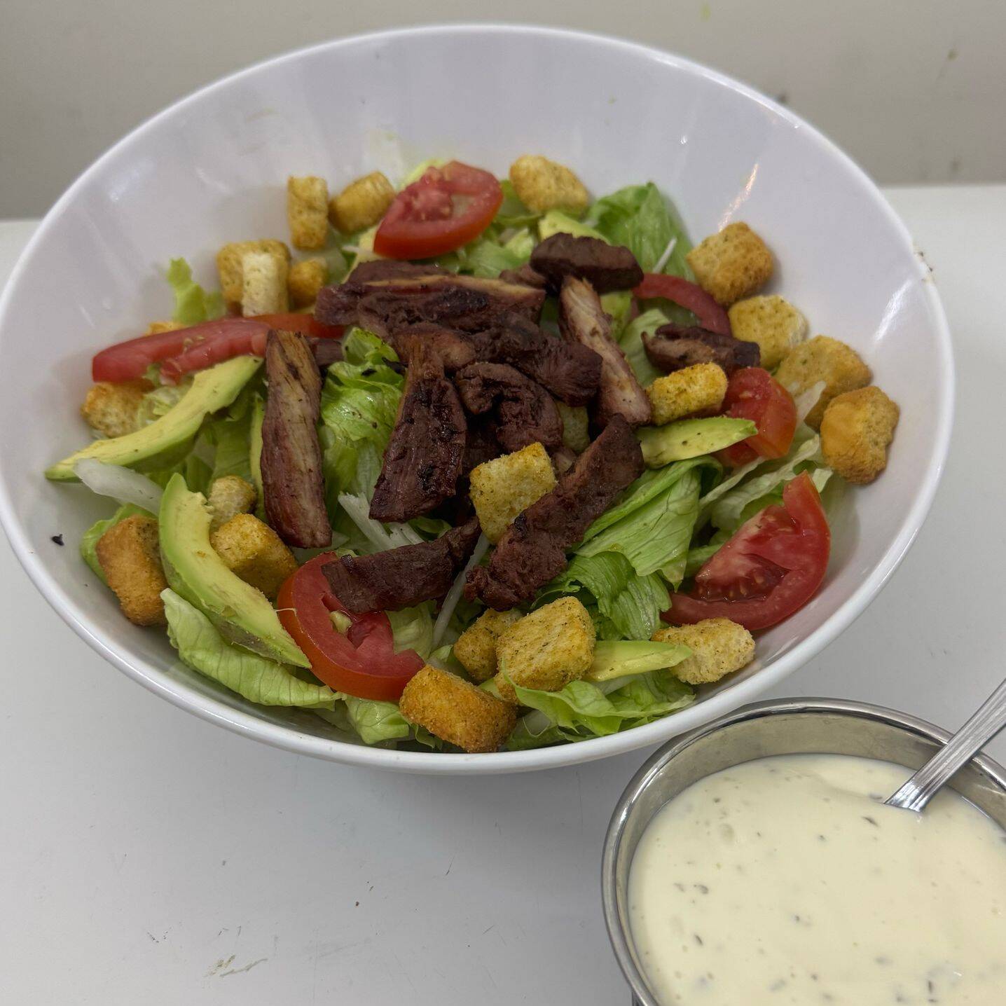 ENSALADA CON ARRACHERRA