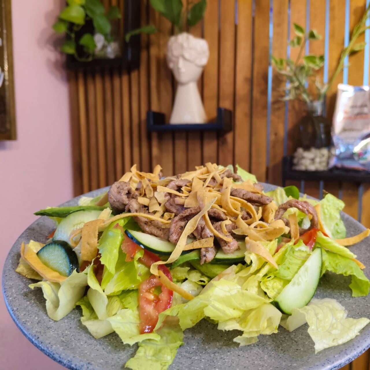 Ensalada de arrachera