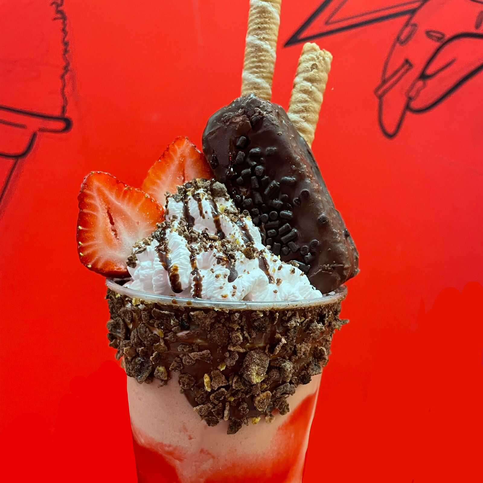 Frappe Especial de Gansito Marinela