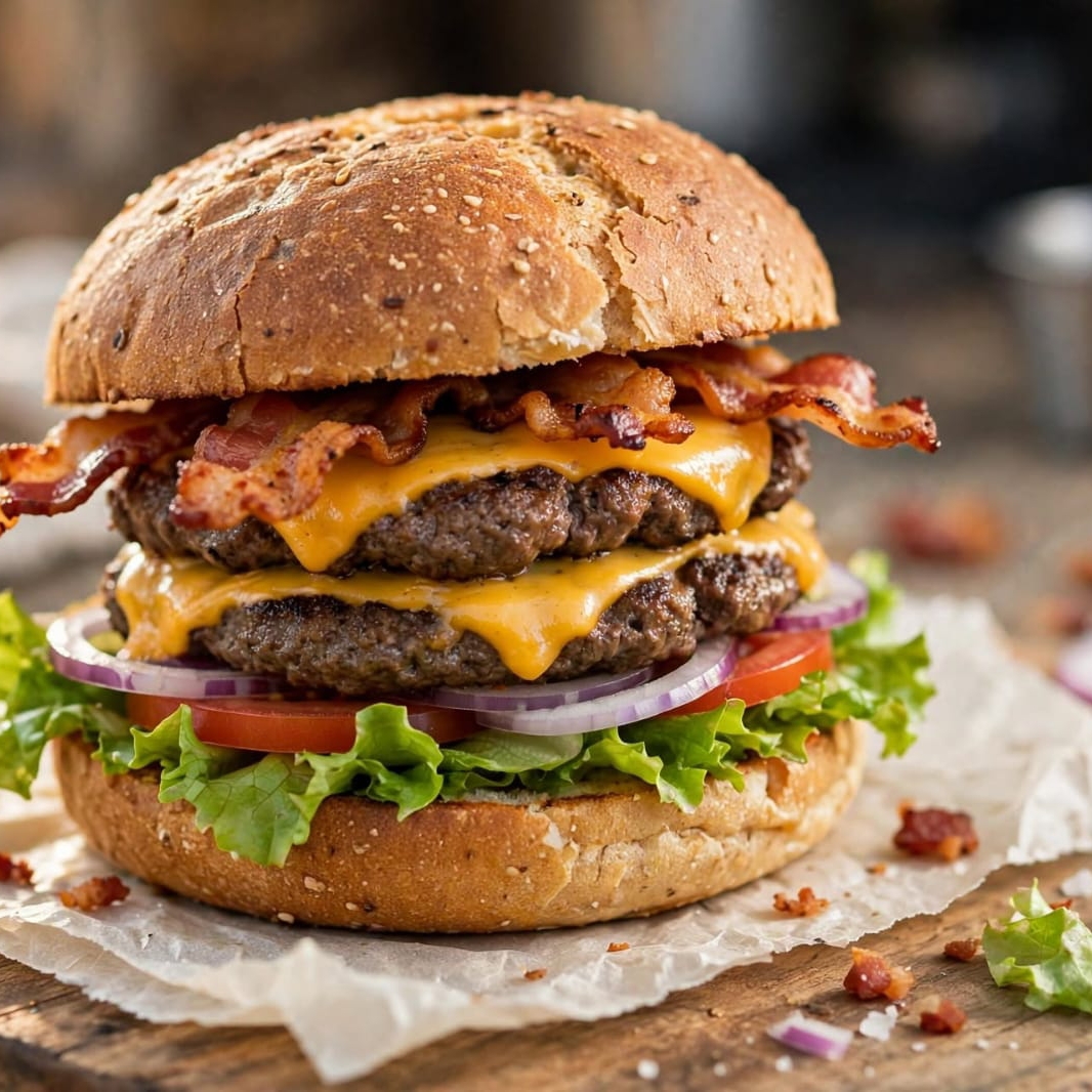 Hamburguesa Doble