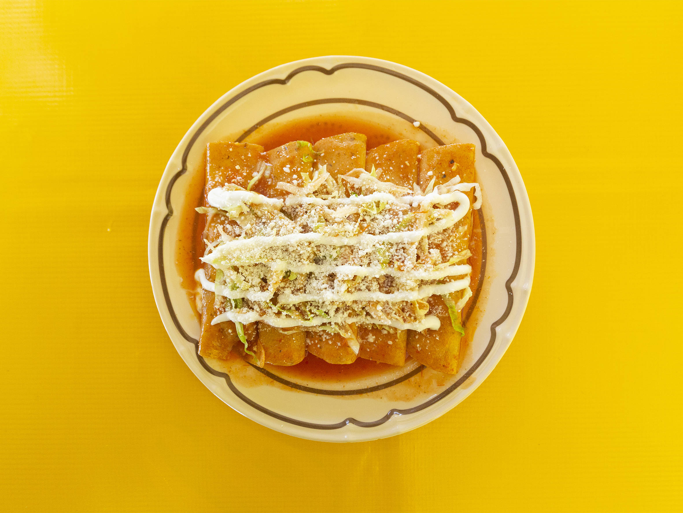 Enchiladas al pastor