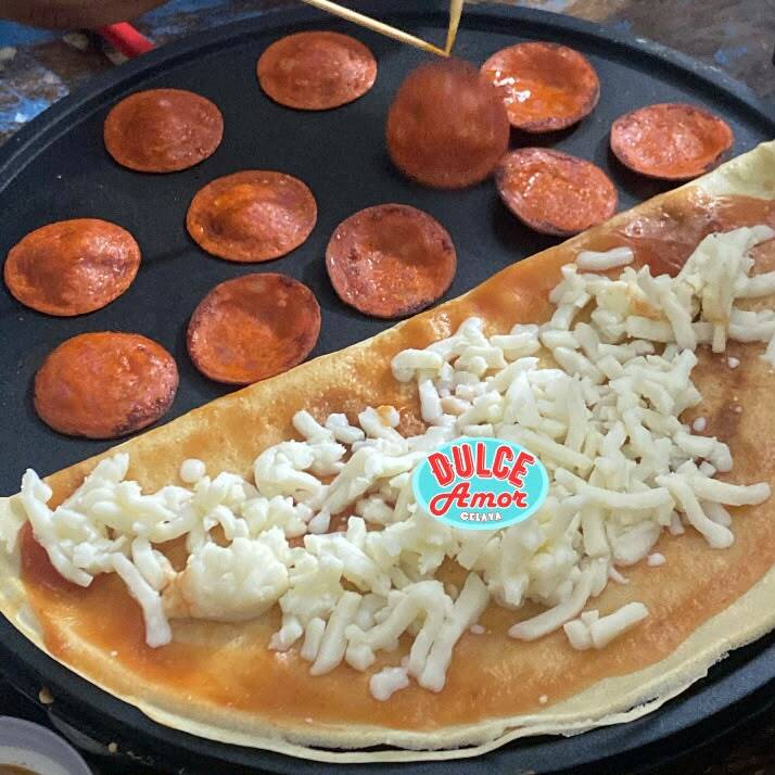 Crepizza de Peperoni