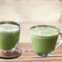 Matcha Taro latte