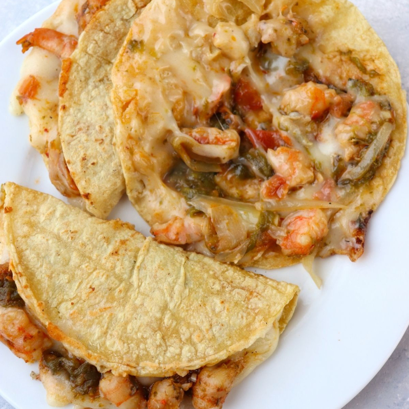 Quesadillas De Camarón
