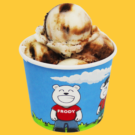Helado de Roll de Canela