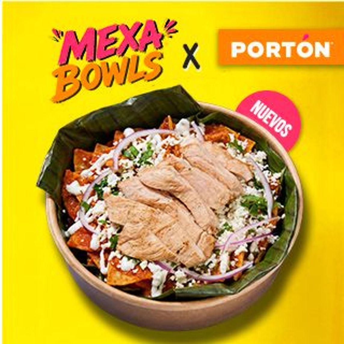 Chilaquiles horneados bowl