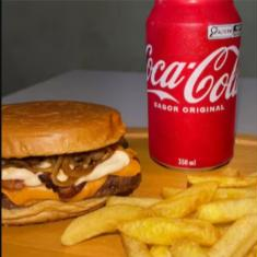 pão,hamburguer 110g, bacon , molho baconesse e cebola caramelizada