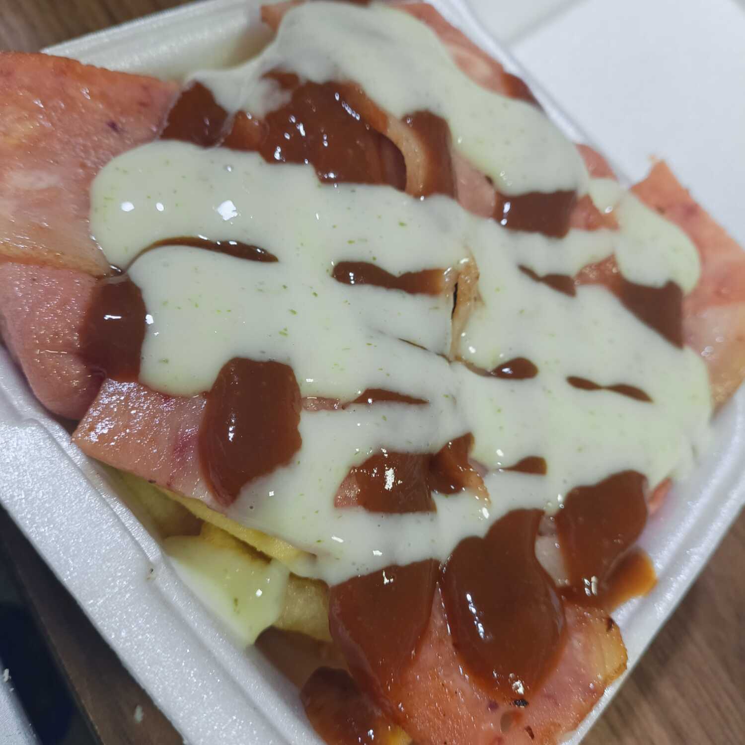 Salchipapa Media Bacon Monster