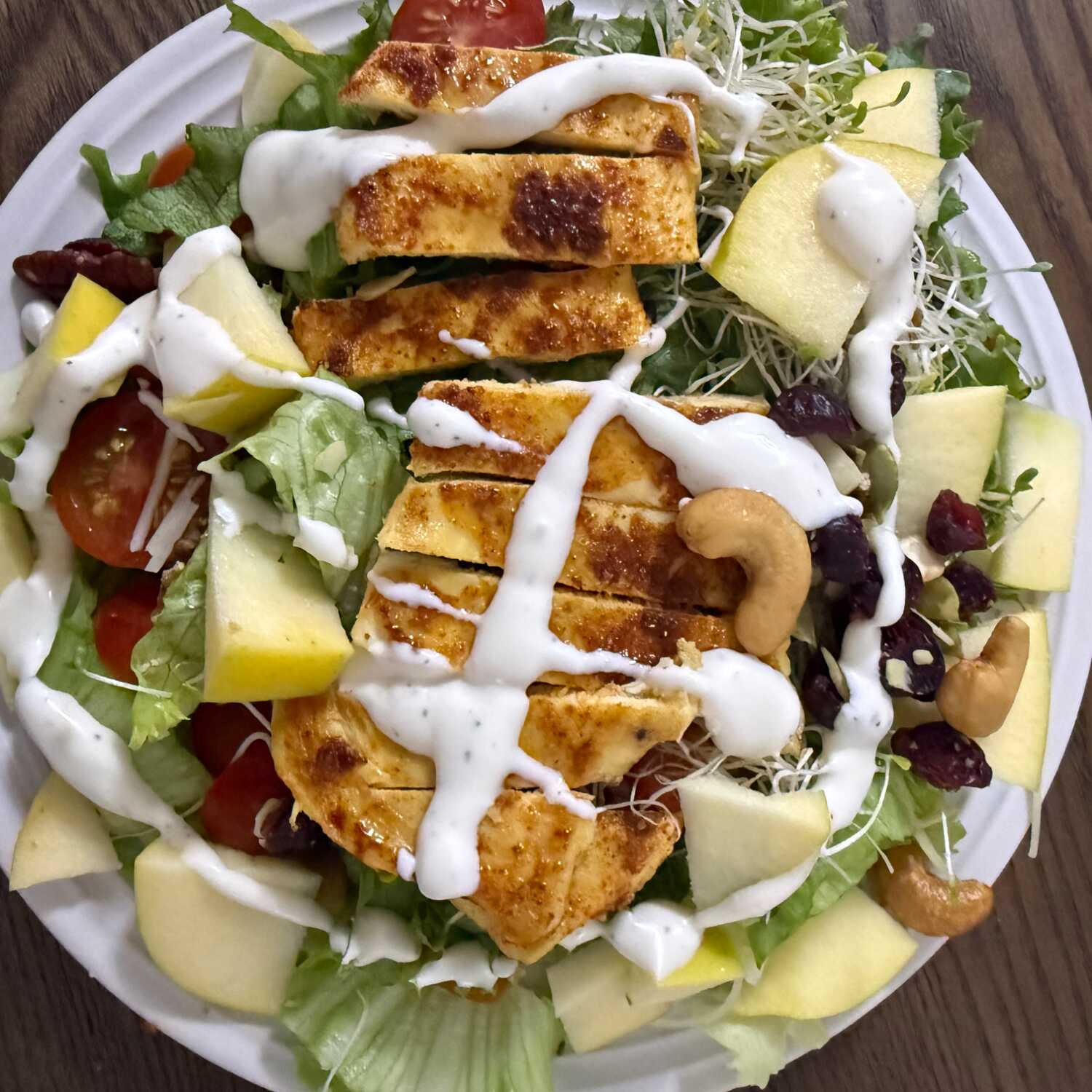 Ensalada de Pollo con Manzana