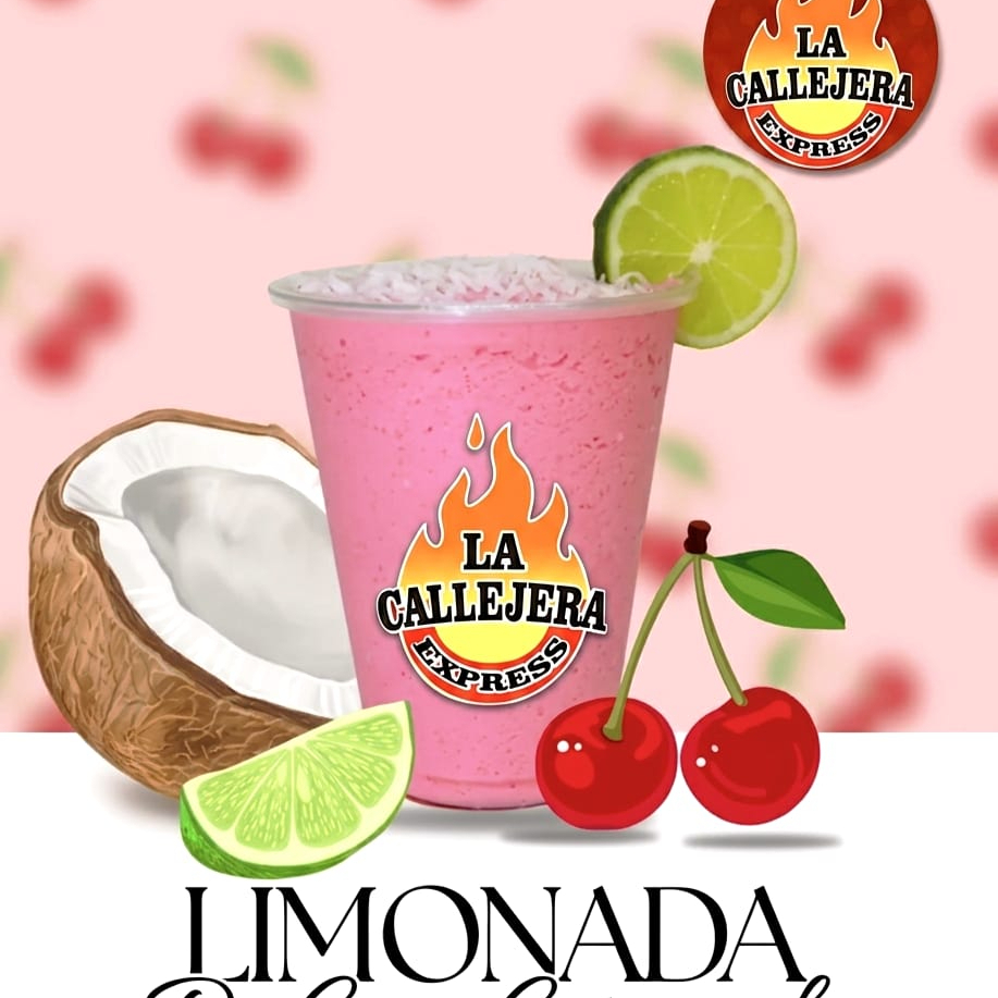 Limonada de Coco Cerezada