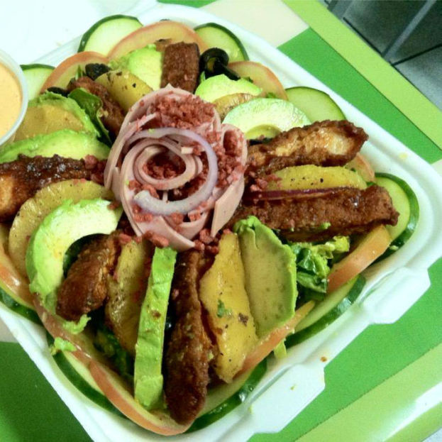 Hot Hawaian Salad