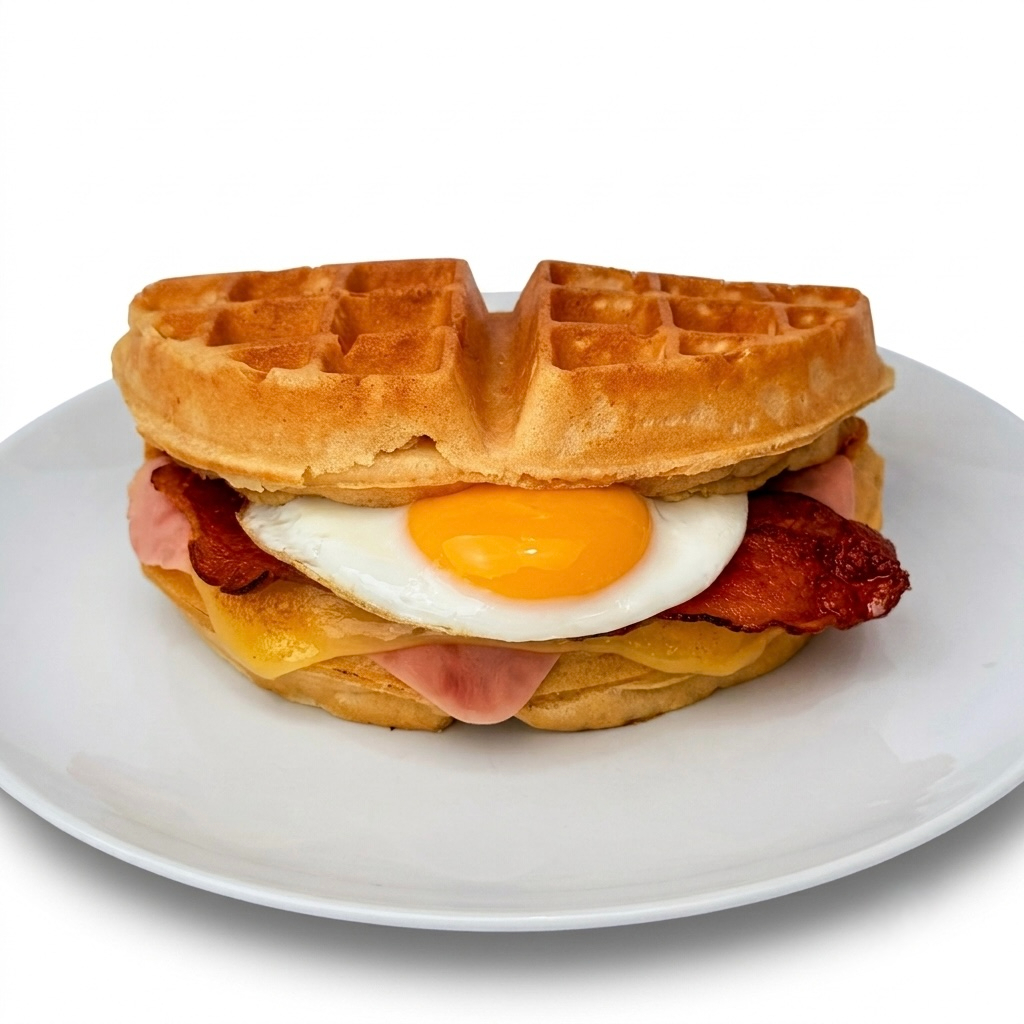 Waffle Sándwich Especial