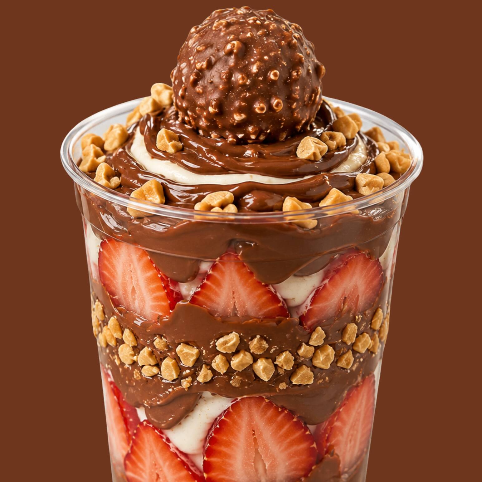 Fresas Ferrero Rocher chicas