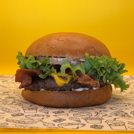 HAMBURGUESA CLASICA