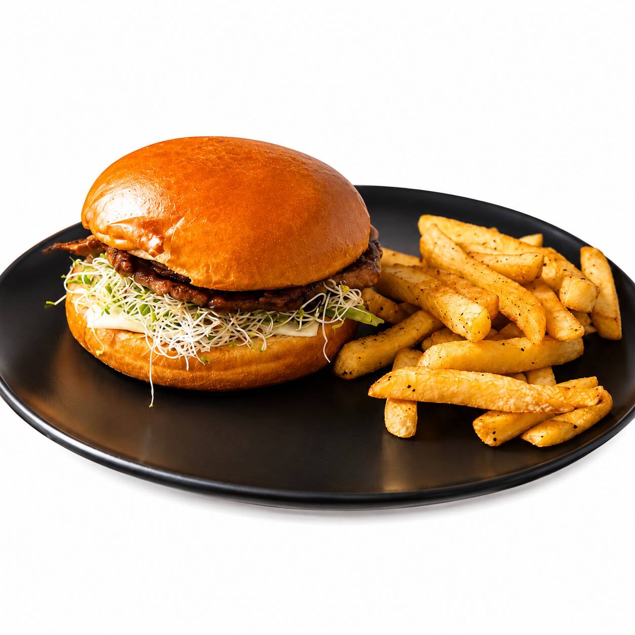 burger hawaiana de carne