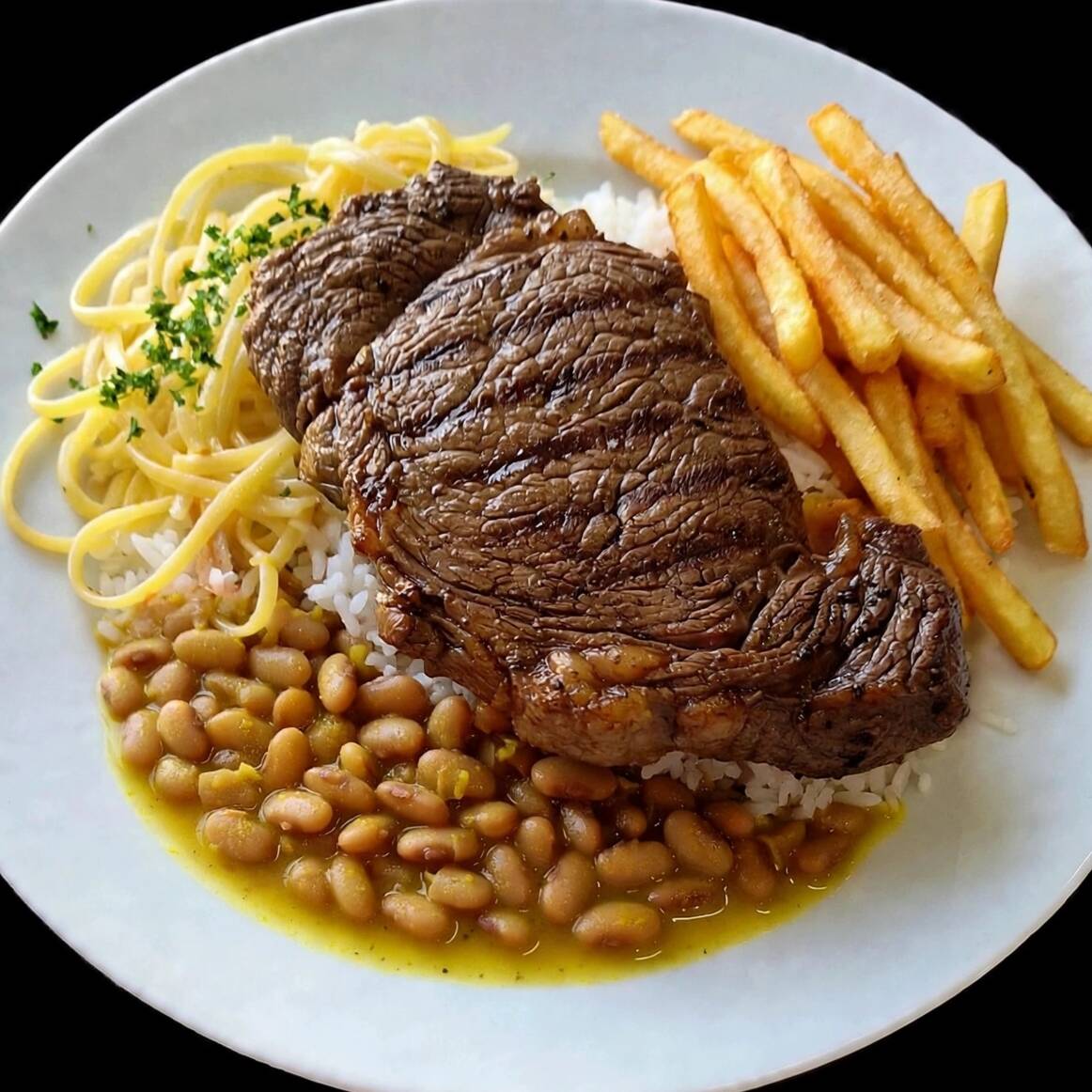 Acompanha: Feijão Branco, arroz, Macarrão alho e óleo.
Escolha Batata frita Ou Mix de legumes para acompanhar a sua Marmita.
Proteína in natura:
P 120g
M 170g
G 200G
Salada opcional