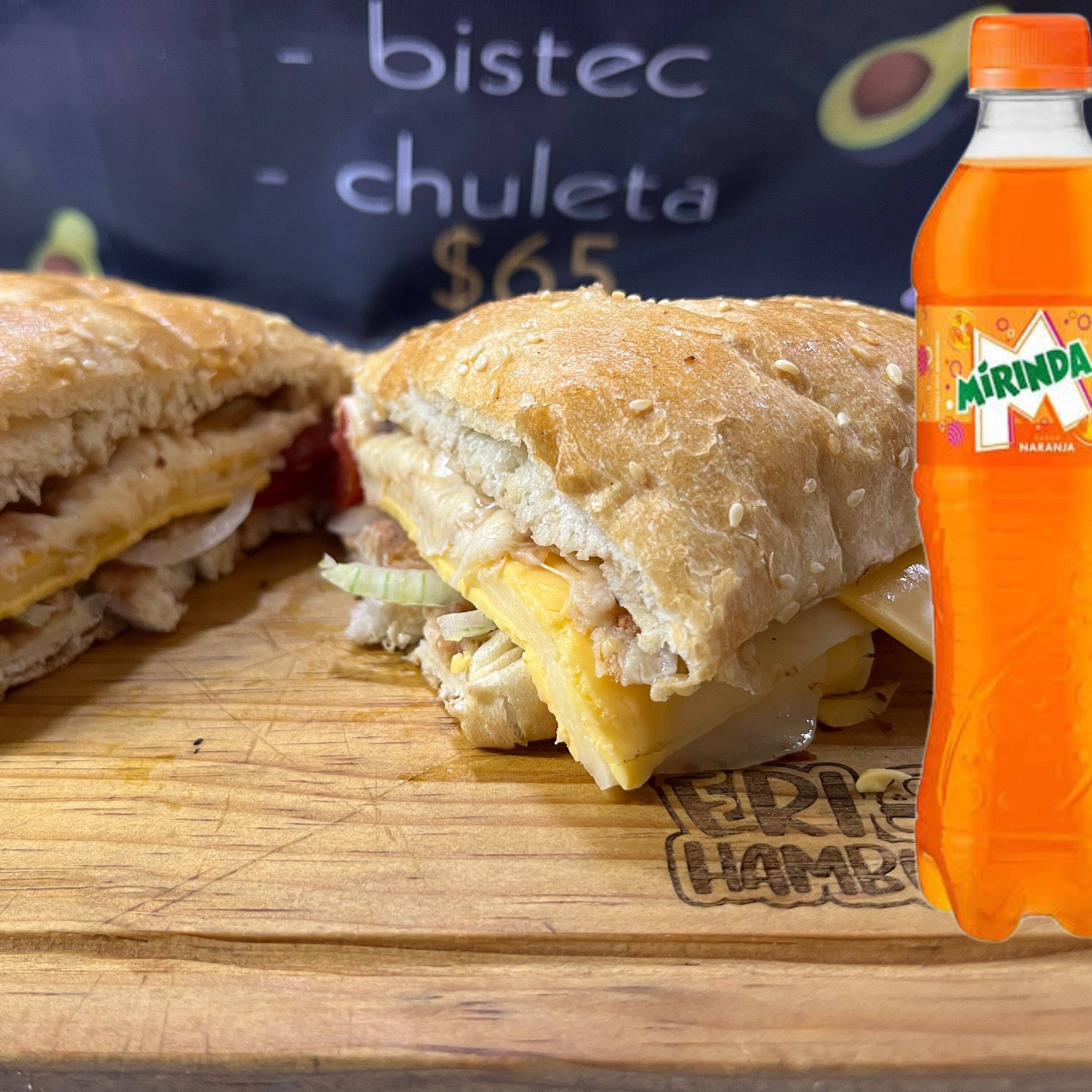 Suiza + Refresco 400ml