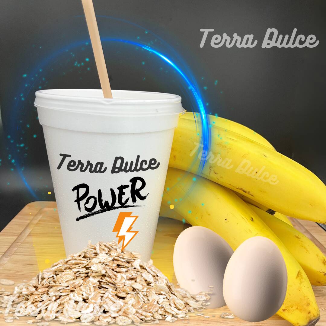 Power Shake de Plátano y Huevo💪(500ml)