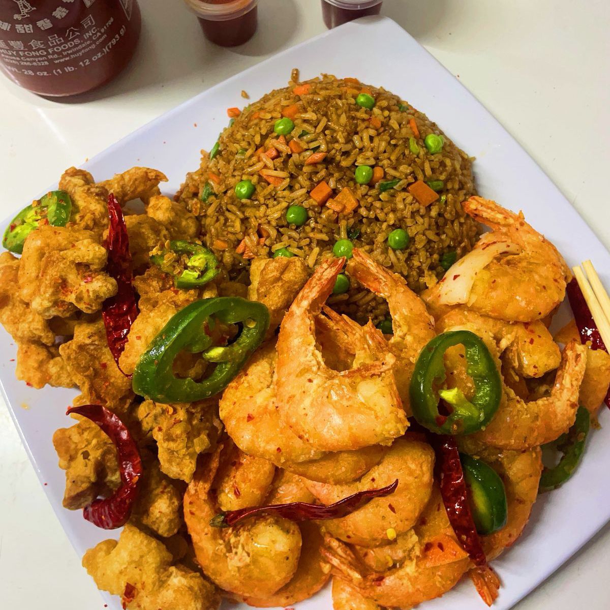 1 Guiso con Camarón