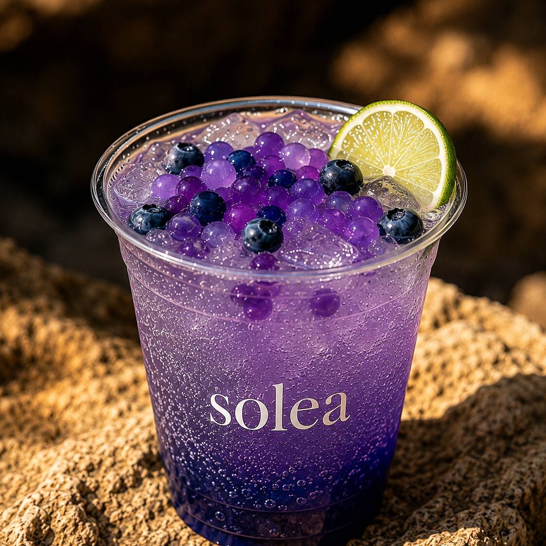 Soda De Blue Berry