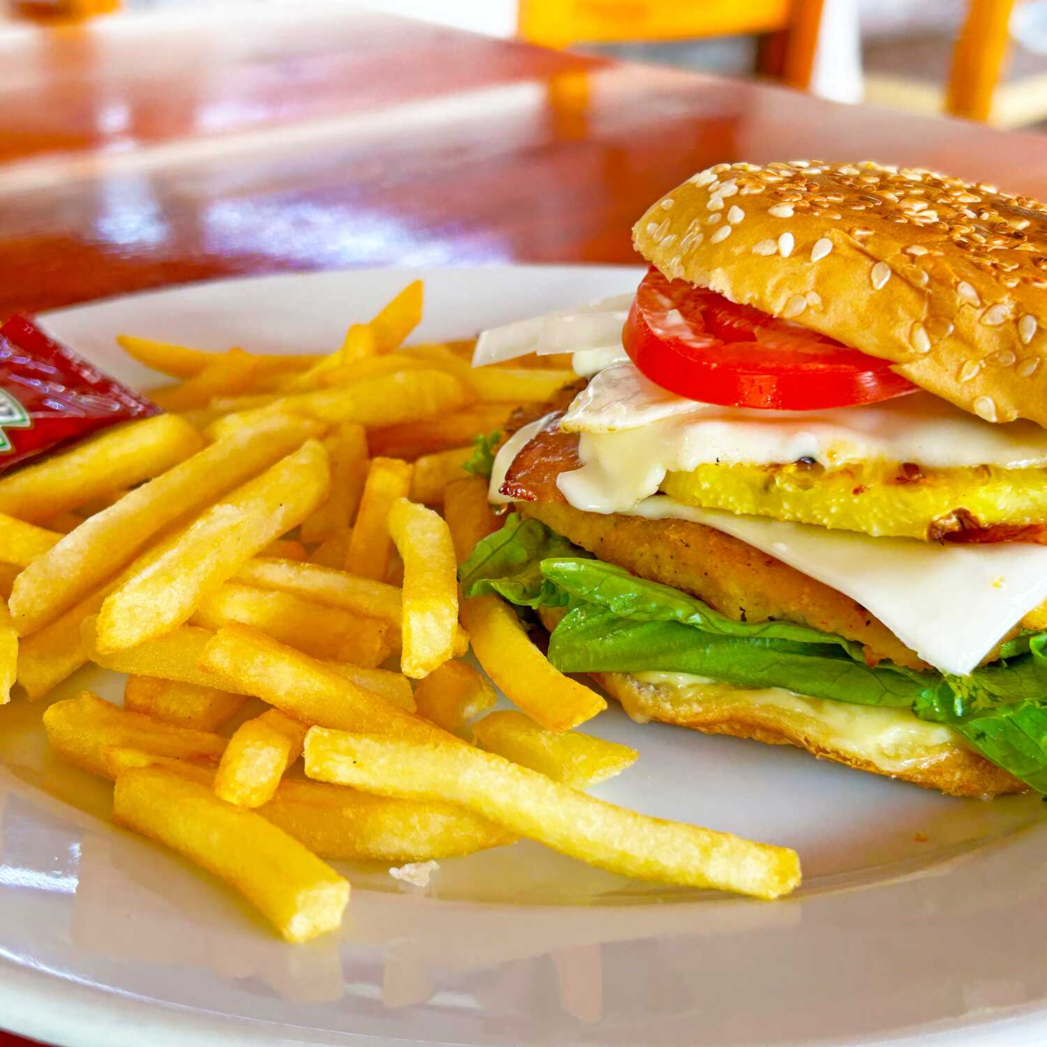 Hamburguesa de Pollo