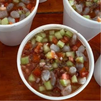 ceviche de camaron crudo
