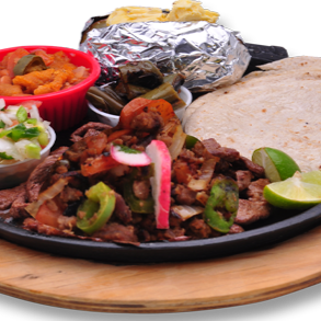 Fajitas de Res y Alambre