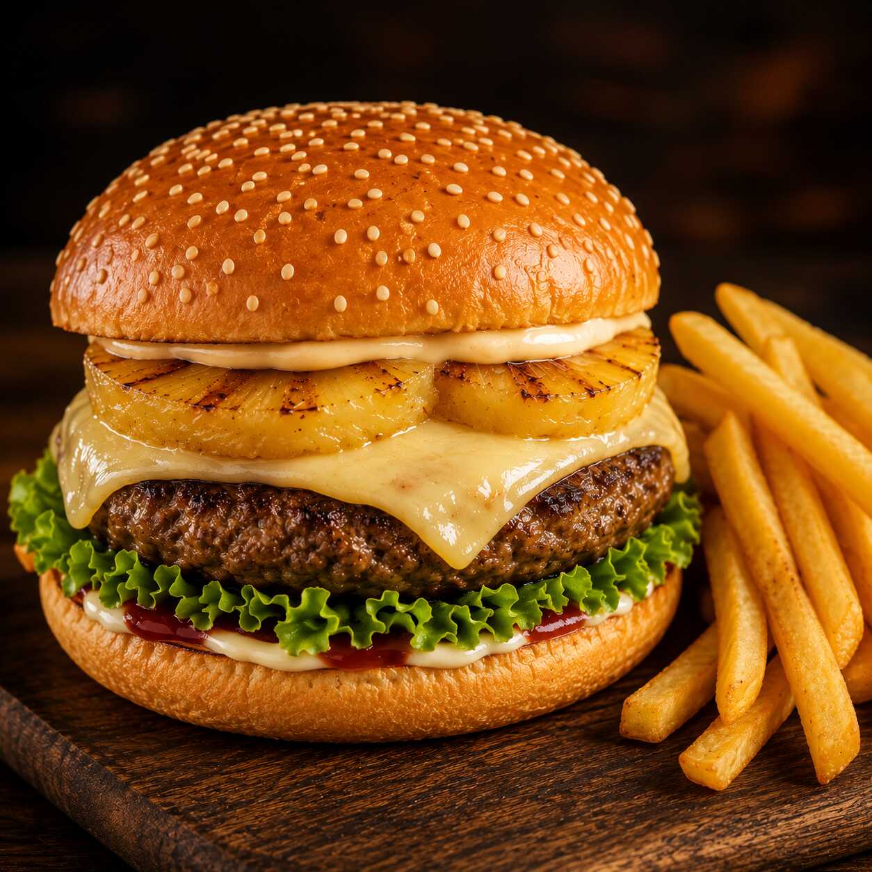 Hamburguesa Hawaii