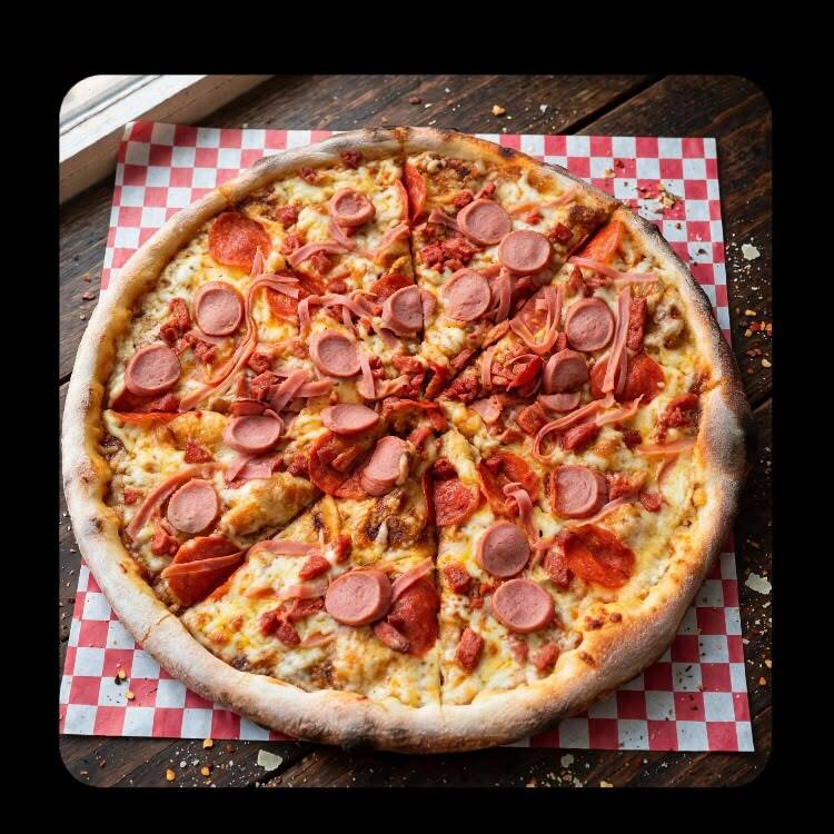 Pizza de Carnes Frías