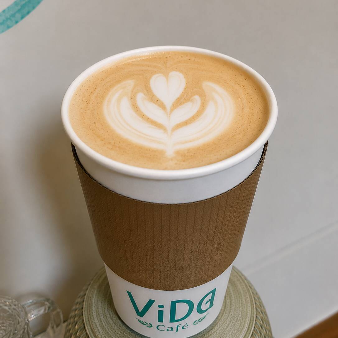 White Mocha Caliente 16 Oz
