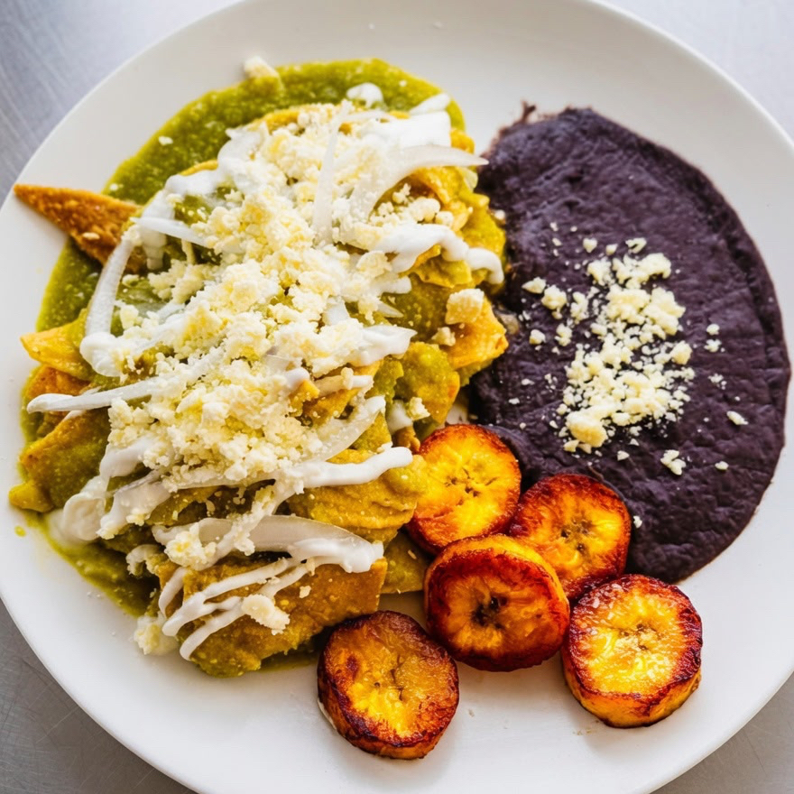 Chilaquiles Naturales Verdes