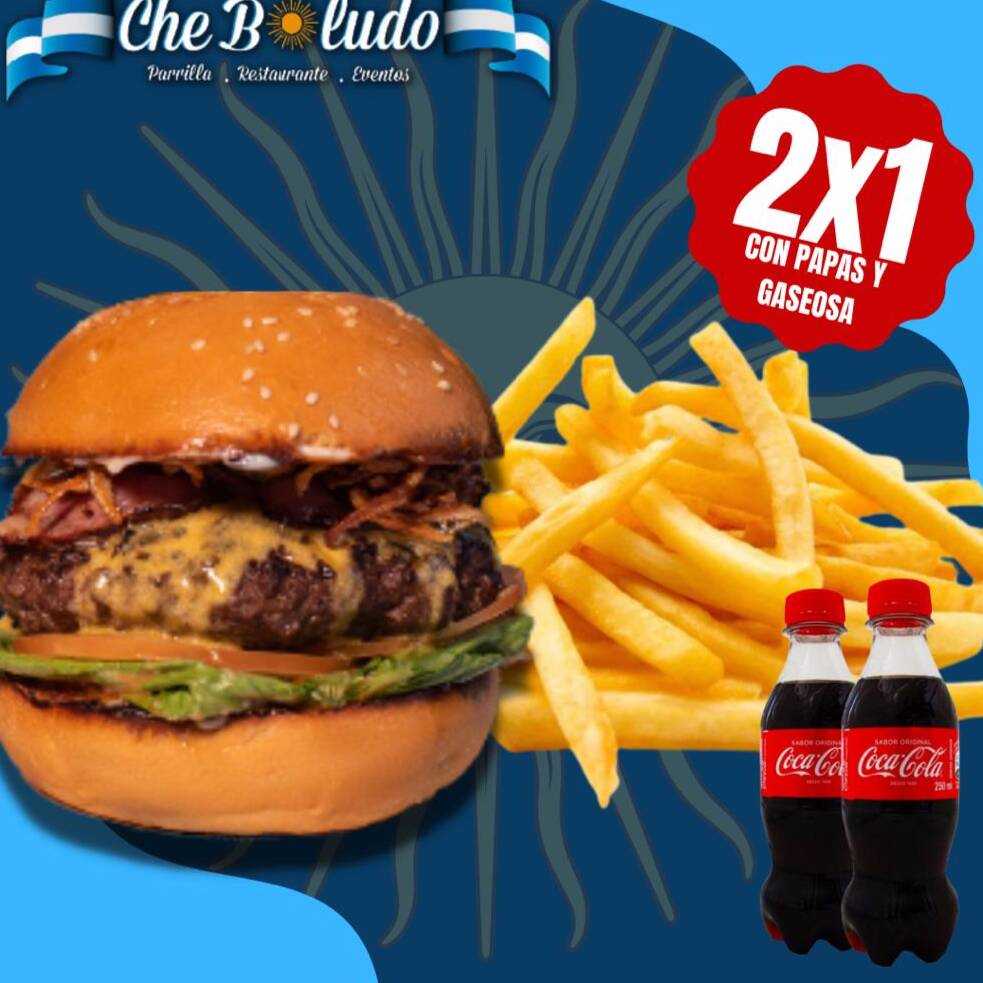 2x1 Macta + Papas a la Francesa + Gaseosa