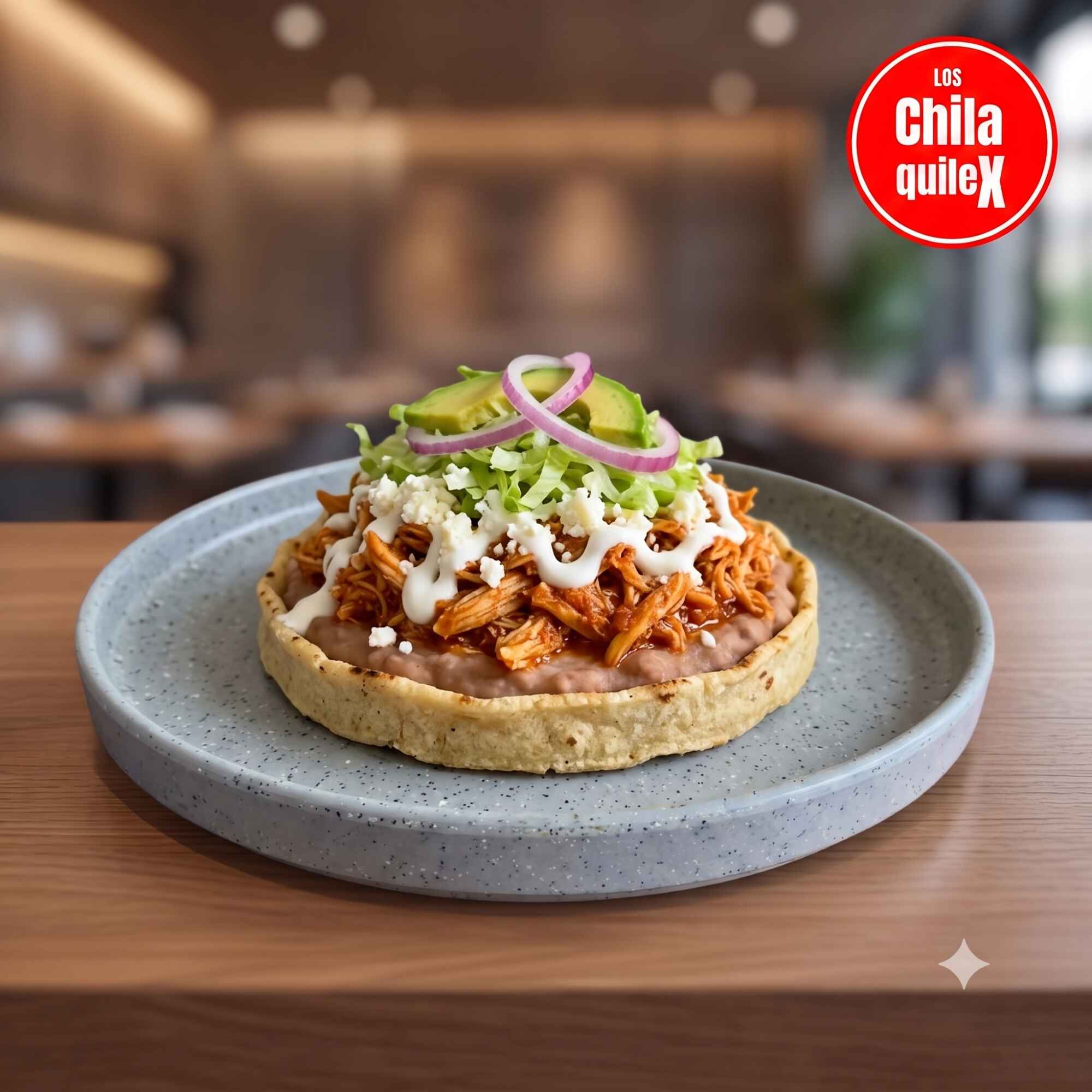Sope Tinga de Pollo